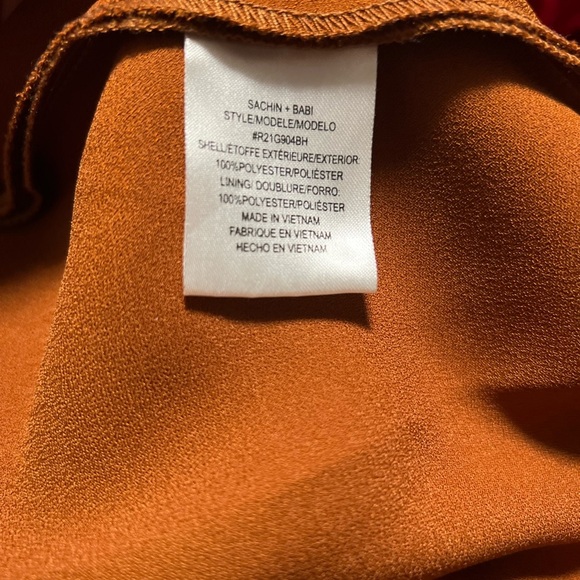 Sleek Tan Dress by Sachin & Babi - Picture 8 of 13